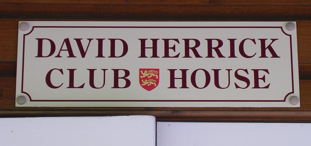 David herrick memorial sign