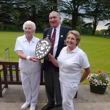 Thelma Stanley & Kath Matthews - Pairs Shield Winners 2012