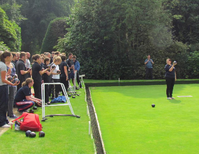 archers bowling at Lilleshall