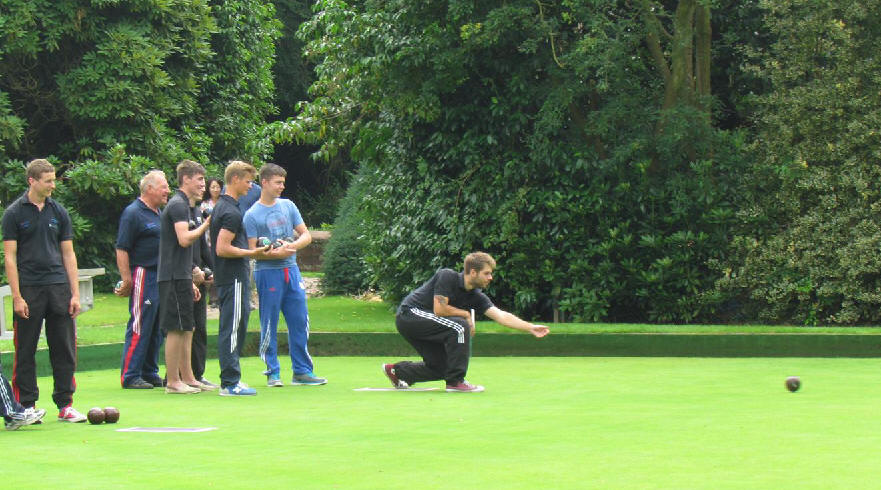 archers bowling at Lilleshall