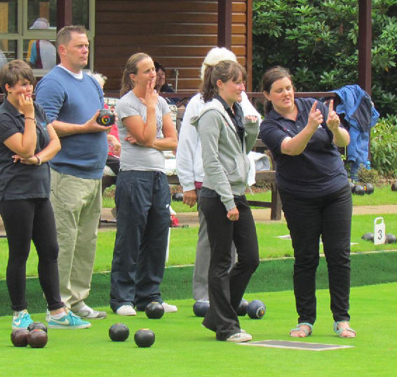 archers bowling at Lilleshall