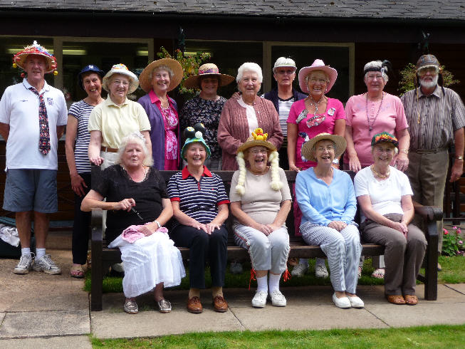 ladies in fancy hats