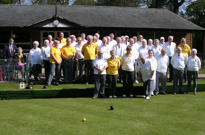 Lilleshall Bowls Club members