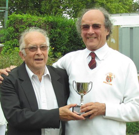 bowler with award